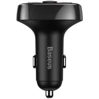 Baseus bluetooth MP3 FM Transmiter s nabíjením 2xUSB 3.4A černý