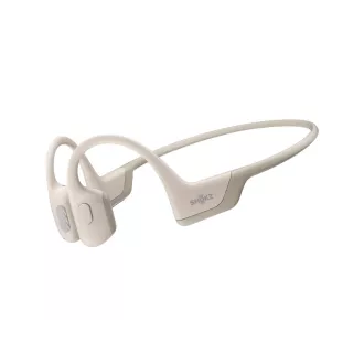 Shokz OpenRun PRO Bluetooth sluchátka před uši, béžová