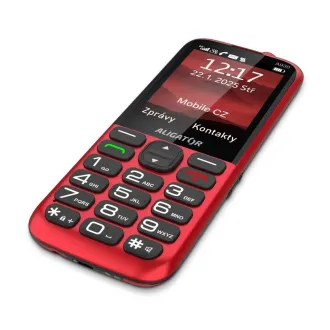 ALIGATOR A930 GPS Senior červený +st.nab. - Rozbalené ALIGATOR A930 GPS Senior červený +st.nab. - Rozbalené