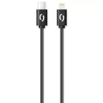ALIGATOR Datový kabel POWER 3A, USB-C/lightning černý ALIGATOR Datový kabel POWER 3A, USB-C/lightning černý