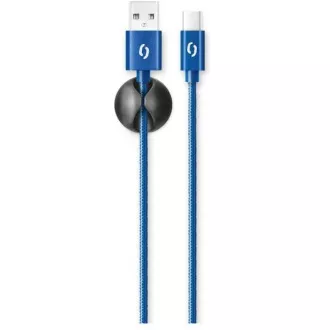 ALIGATOR PREMIUM Datový kabel 2A, USB-C modrá ALIGATOR PREMIUM Datový kabel 2A, USB-C modrá