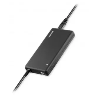 Univerzální adaptér pro notebooky se 16 výměnnými konektory a USB, 90W
