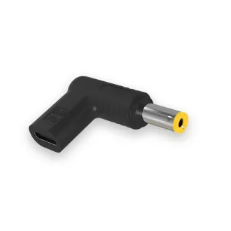 Aligator USB-C napájecí redukce 5,5x2,5 mm pro notebooky Acer/Asus/HP/Lenovo/Toshiba