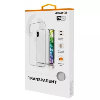 ALIGATOR Pouzdro Transparent Xiaomi Redmi Note 8T ALIGATOR Pouzdro Transparent Xiaomi Redmi Note 8T