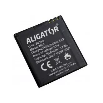 Aligator baterie V650, Li-Ion 1000 mAh