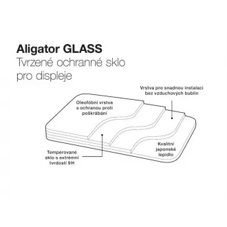 Aligator tvrzené sklo GLASS Samsung Galaxy A14 4G/5G
