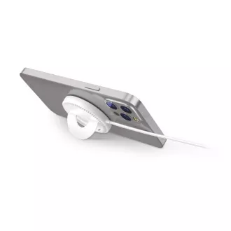 ALIGATOR bezdrátová nabíječka ALIGATOR Mag-Pad, určeno pro MagSafe, 15W, bílá ALIGATOR bezdrátová nabíječka ALIGATOR Mag-Pad, určeno pro MagSafe, 15W, bílá