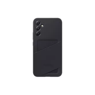 Samsung Zadní kryt s kapsou na kartu pro Samsung Galaxy A34 Black