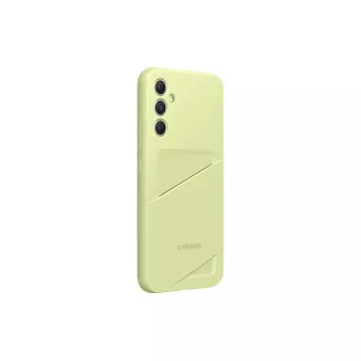Samsung Zadní kryt s kapsou na kartu pro Samsung Galaxy A34 Lime