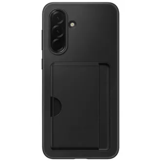 Samsung Zadní kryt s kapsou na kartu pro Galaxy A36 Black