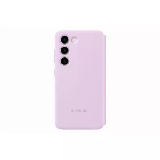 Samsung Flipové pouzdro Smart View pro Samsung Galaxy S23+ Lilac - Rozbalené