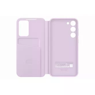 Samsung Flipové pouzdro Smart View pro Samsung Galaxy S23+ Lilac - Rozbalené