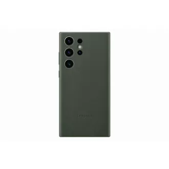 Samsung Kožený zadní kryt pro Samsung Galaxy S23 Ultra Green Samsung Kožený zadní kryt pro Samsung Galaxy S23 Ultra Green