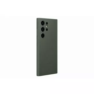 Samsung Kožený zadní kryt pro Samsung Galaxy S23 Ultra Green Samsung Kožený zadní kryt pro Samsung Galaxy S23 Ultra Green