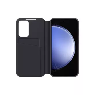 Samsung Flipové pouzdro Smart View pro Samsung Galaxy S23 FE Black - Rozbalené