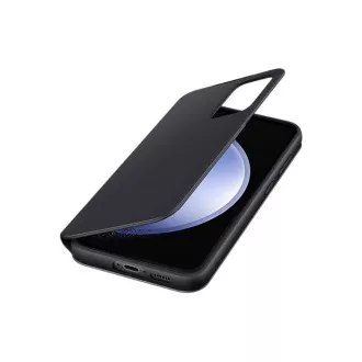 Samsung Flipové pouzdro Smart View pro Samsung Galaxy S23 FE Black - Rozbalené