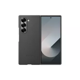 Samsung Ochranný kryt z veganské kůže pro Fold 6 Gray Samsung Ochranný kryt z veganské kůže pro Fold 6 Gray