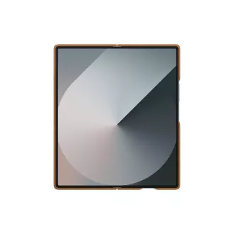 Samsung Ochranný kryt z veganské kůže pro Fold 6 Brown Samsung Ochranný kryt z veganské kůže pro Fold 6 Brown
