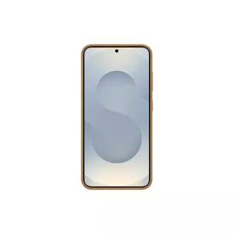 Samsung Ochranný kryt z veganské kůže pro Galaxy S25 Brown