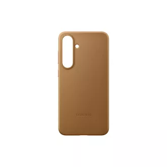 Samsung Ochranný kryt z veganské kůže pro Galaxy S25+ Brown