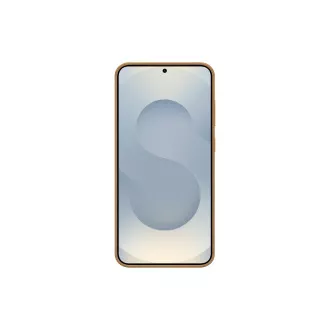 Samsung Ochranný kryt z veganské kůže pro Galaxy S25+ Brown