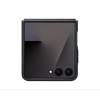 Samsung Ochranný kryt z veganské kůže Flip7 Black