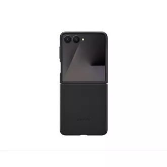 Samsung Ochranný kryt z veganské kůže Flip7 Black