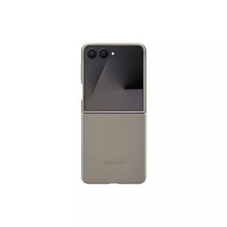 Samsung Ochranný kryt z veganské kůže Flip7 Taupe