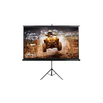 Projekční plátno AVELI stativ, 204x115cm (16:9) 92", černý tubus Projekční plátno AVELI stativ, 204x115cm (16:9) 92", černý tubus
