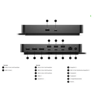 Dell dokovací stanice SD25TB5 300W Power delivery USB-C