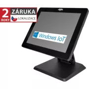 Virtuos BPOS BP-1588, 15" LCD LED, 400 cd/m2, i3-1011U, 8GB RAM, 256GB SSD, Win11 IoT, černý