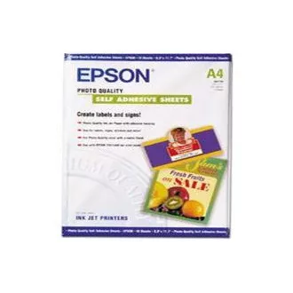 EPSON A4,Photo Quality Inkjet P. samolepící (10ks)