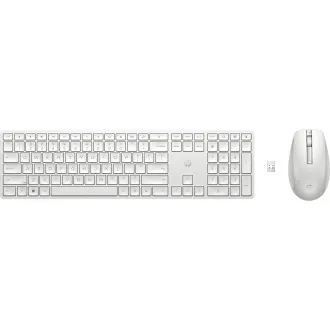 HP 650 Bezdrátová klávesnice a myš - bílá GER