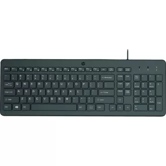 HP 150/Drátová USB/UK layout/Černá
