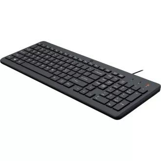 HP 150/Drátová USB/UK layout/Černá