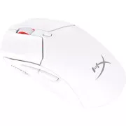 HP HyperX Pulsefire Haste 2 Mini/Herní/Optická/Pro praváky/26 000 DPI/Drátová+bezdrátová/Bílá