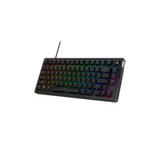 HP HyperX 75 Alloy Rise/Drátová USB/US layout/Černá HP HyperX 75 Alloy Rise/Drátová USB/US layout/Černá