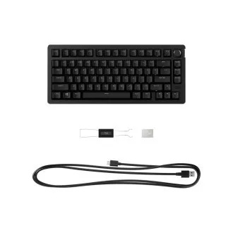HP HyperX 75 Alloy Rise/Drátová USB/US layout/Černá HP HyperX 75 Alloy Rise/Drátová USB/US layout/Černá