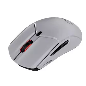 HyperX Pulsefire Haste 2 Pro/Herní/Optická/Pro praváky/26 000 DPI/USB+BT/Šedá