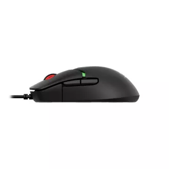 HP HyperX Pulsefire Saga/Herní/Optická/Pro praváky/26 000 DPI/Drátové USB-A/Černá