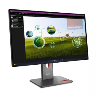 Lenovo ThinkVision/P27q-40/27"/IPS/QHD/120Hz/4ms/Black/3R