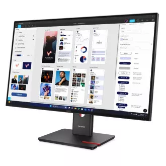 Lenovo ThinkVision/T32UD-40/31,5"/IPS/4K UHD/60Hz/4ms/Černá/3R