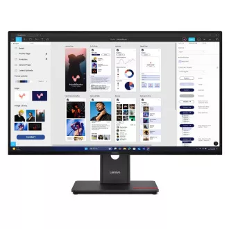 Lenovo ThinkVision/T32UD-40/31,5"/IPS/4K UHD/60Hz/4ms/Černá/3R
