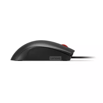 Lenovo 120/Kancelářská/Optická/1 600 DPI/Drátová USB/Černá