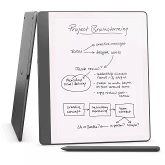 E-book Amazon Kindle Scribe 2024 (32 GB), Premium Pen, tungsten, BEZ REKLAM E-book Amazon Kindle Scribe 2024 (32 GB), Premium Pen, tungsten, BEZ REKLAM