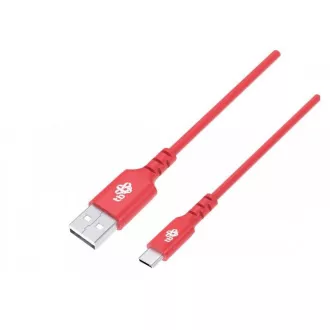 TB USB C Cable 1m red TB USB C Cable 1m red