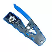 W-Star Krimpovací kleště RJ45 EZ WS7318R profesionální kleště Cat7, Cat6, Cat5, STP