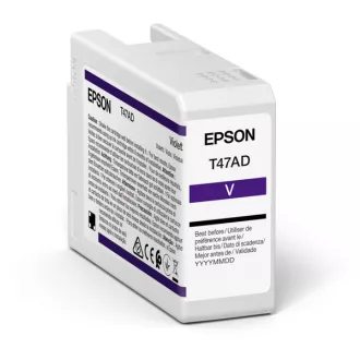 Epson C13T47AD00 - cartridge, violet (fialová)