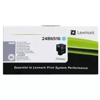 Lexmark 24B6516 - toner, cyan (azurový)