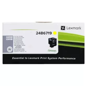 Lexmark 24B6719 - toner, yellow (žlutý)